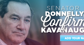 If Donnelly won't vote for Kavanaugh, I won't vote for Donnelly!