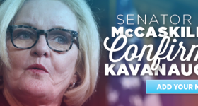 If McCaskill won't vote for Kavanaugh, I won't vote for McCaskill!